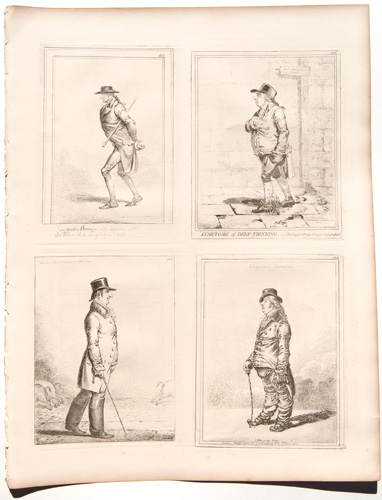 gillray original engravings Gentle Manners 


Symptoms of Deep Thinking


[Large Boots]


Corporeal Stamina